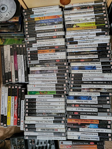 Sony psp games umd - umd, videos